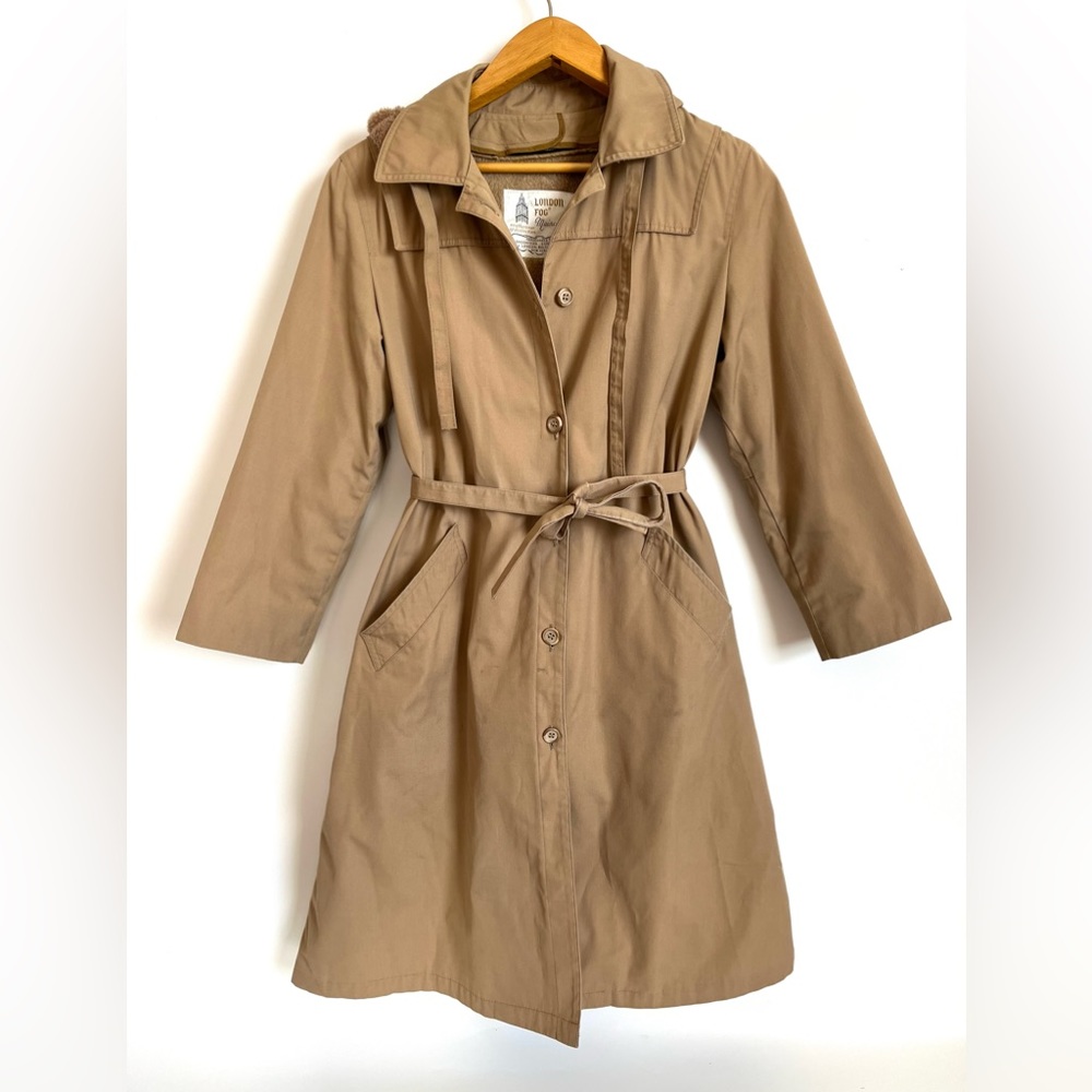 Vintage London Fog Womens Trench Coat